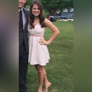 BCBGeneration light pink cocktail dress